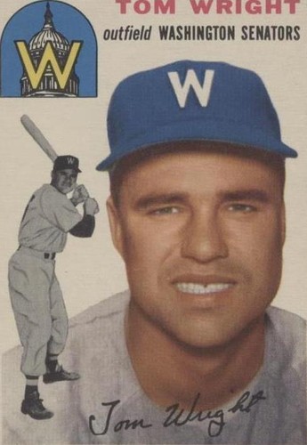 1954 Topps - Tom Wright #140