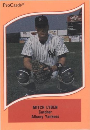 1990 ProCards A & AA Minor League Stars - Mitch Lyden #33