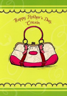 Happy Mother's Dear Cousin - Mother's Day Greeting Card - 08122