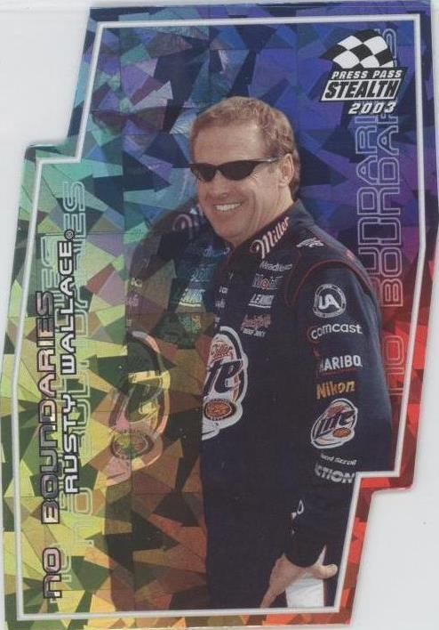 2003 Press Pass Stealth - Rusty Wallace #NB 24