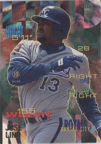 1995 Fleer - Jose Lind #164