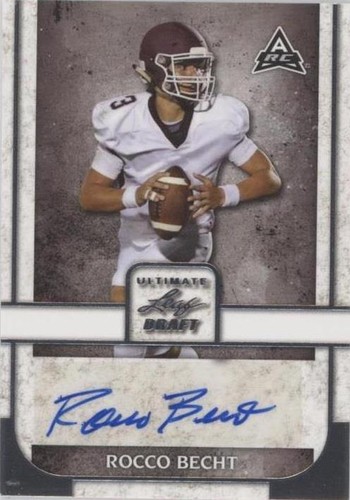 2022 Leaf Ultimate Draft Rocco Becht #BA-RB1