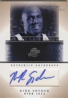2004-05 Skybox Autographics - Kirk Snyder #FSA-KS