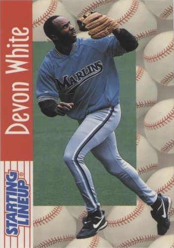 1997 Starting Lineup Cards - Devon White #30