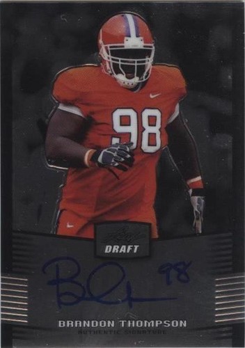 2012 Leaf Metal Draft Brandon Thompson #BT1