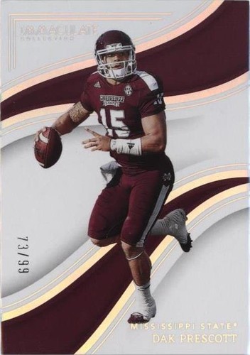 2023 Panini Immaculate Collection Collegiate Dak Prescott #9