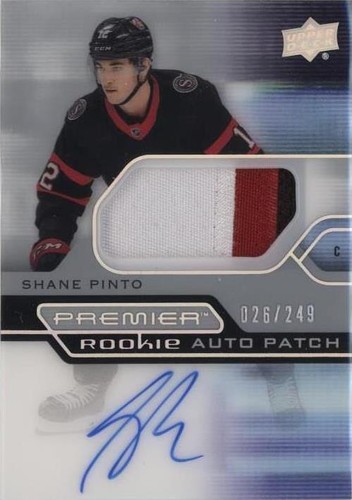 2021-22 Upper Deck Premier - Shane Pinto #AR-SP