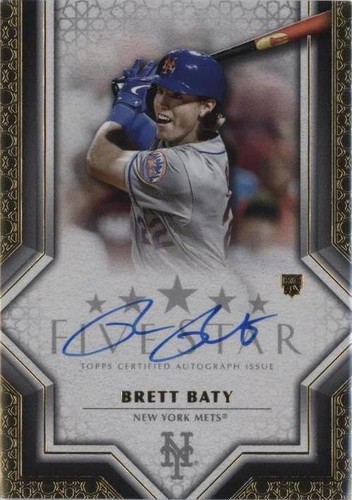2023 Topps Five Star - Brett Baty #FSA-BB1