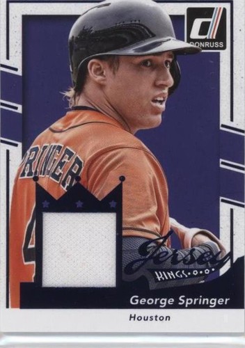 2016 Panini Donruss - George Springer #JK-GS