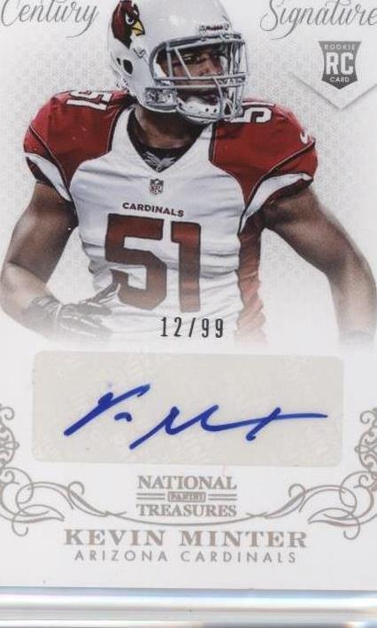 2013 Panini National Treasures Kevin Minter #298