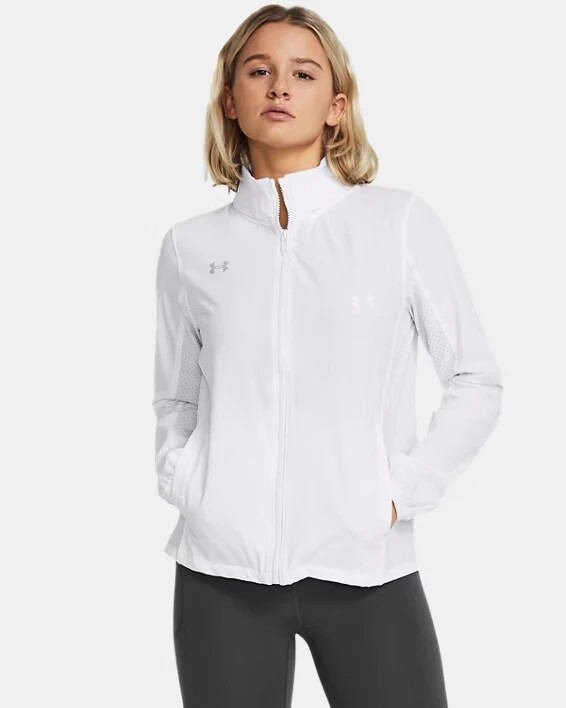 Under Armour Women's Squad 3.0 Warm-Up Full-Zip Jacket - XXL