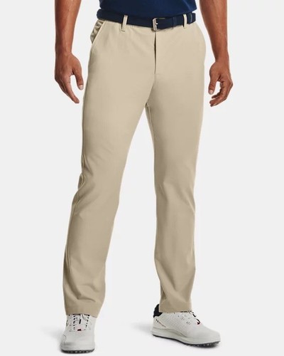 UNDER ARMOUR - よう New Under Armour Men's UA Drive Pants 1364407-289 Khaki Base