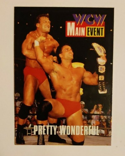 WCW カード 72枚 1995 Cardz WCW Main Event Pretty Wonderful #37 wrestling