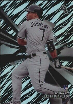 2015 Topps High Tek #HTMJ Micah Johnson Rookie Card. rookie card picture