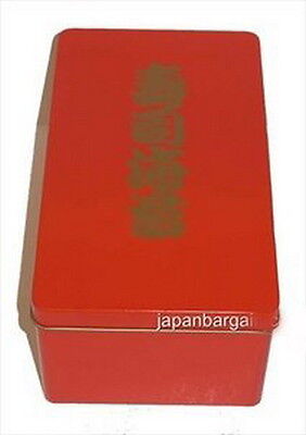 Japanese Sushi Nori Kan Seaweed Container Red Half Sheet NC-3 S-1632