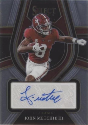 2022 Panini Select Draft Picks John Metchie III #RS-JME