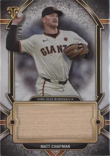 2024 Topps Triple Threads - Matt Chapman #SJR-MCH