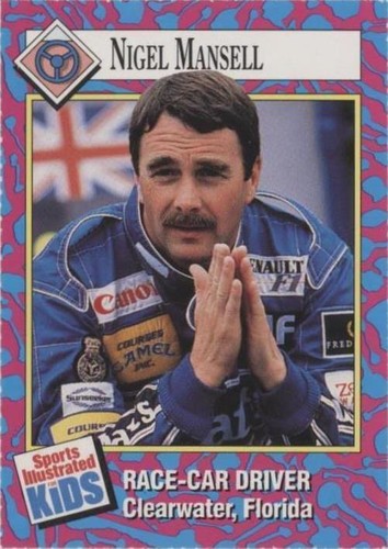 Nigel Mansell Trading Cards