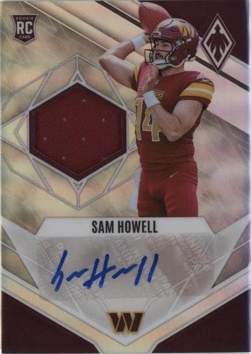 2022 Panini Phoenix Sam Howell #RJA-SH