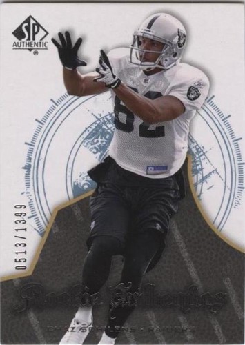 2008 SP Authentic Chaz Schilens #159