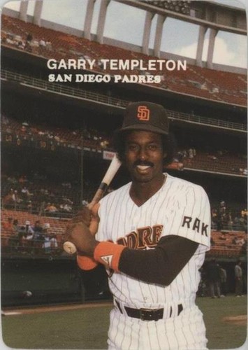 1985 Mother's Cookies San Diego Padres - Garry Templeton #7