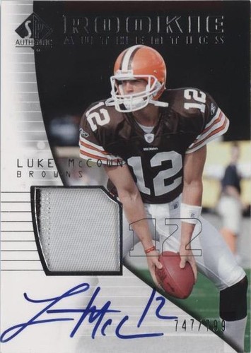 2004 SP Authentic Luke McCown #199