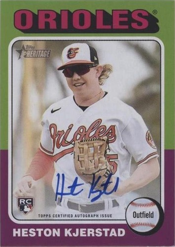 2024 Topps Heritage - Heston Kjerstad #ROA-HK