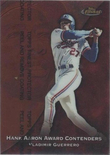1999 Topps Finest - Vladimir Guerrero #HA2