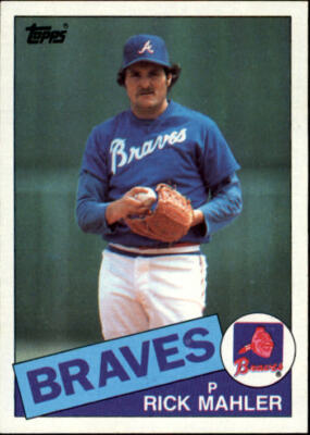 1985 Topps #79 Rick Mahler - NM