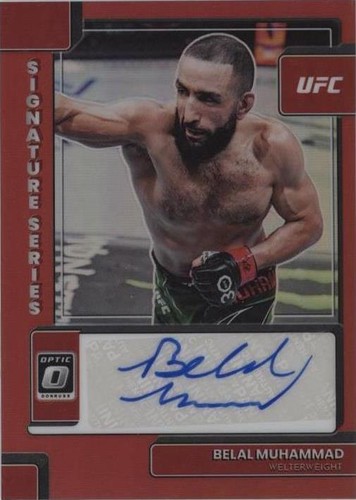 2023 Panini Donruss Optic UFC - Belal Muhammad #SS-BMH