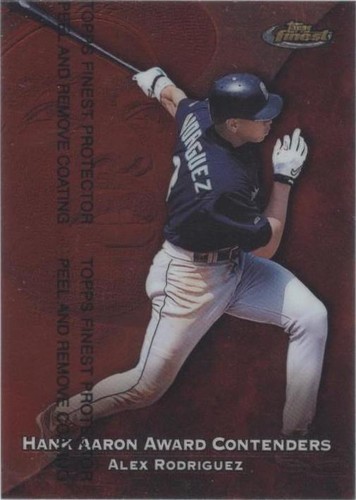 1999 Topps Finest - Alex Rodriguez #HA7
