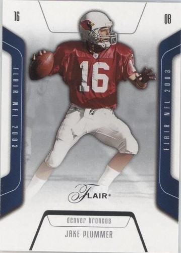 2003 Flair Jake Plummer #17