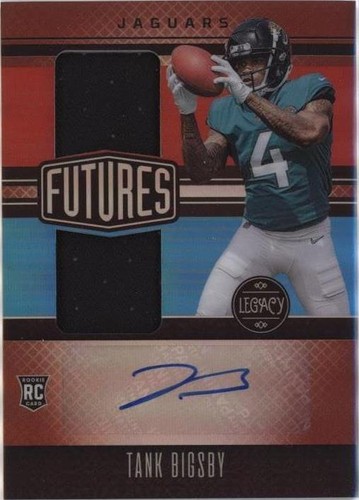 2023 Tank Bigsby Rookie Futures Dual Patch Ruby Auto /100 Legacy