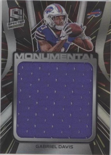 2020 Panini Spectra Gabriel Davis #17