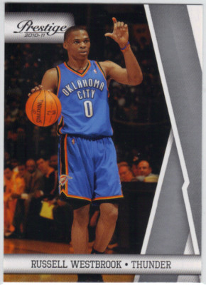 RUSSELL WESTBROOK 2010-11 PANINI PRESTIGE Card #84 NM-MT