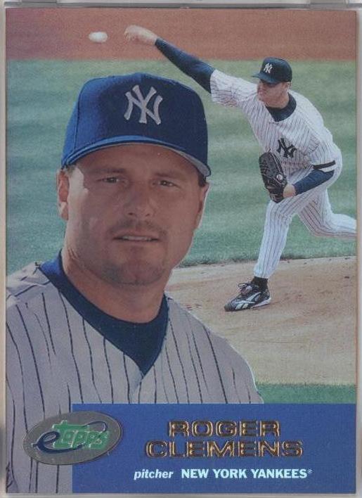2001 eTopps - Roger Clemens #127