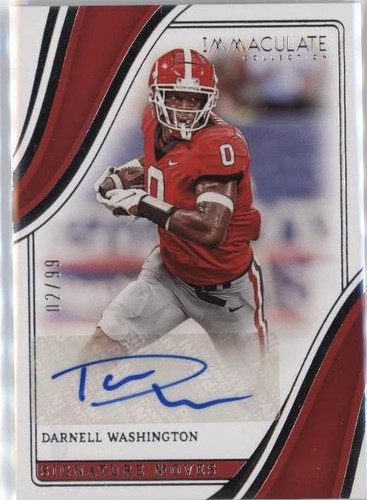2023 Panini Immaculate Collection Collegiate Darnell Washington #SM-DW