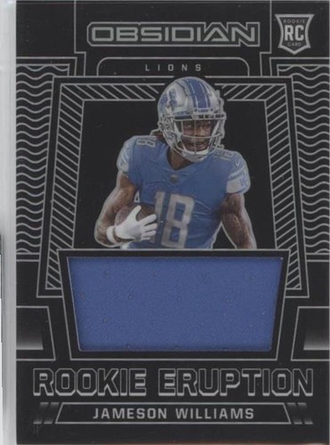 2022 Panini Obsidian Jameson Williams #RE-JWI