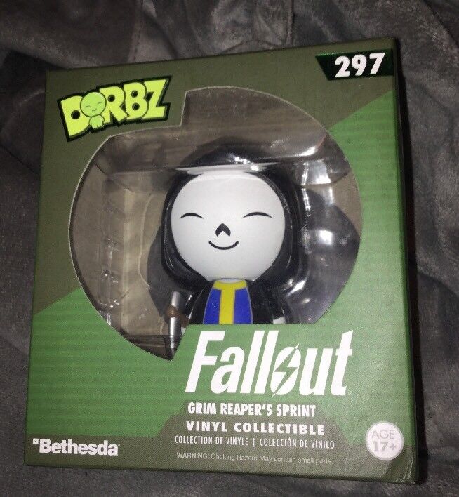 Funko Dorbz: Fallout Vault Boy Grim Reaper Toy Figures- Bethesda #297 Sealed New 889698127387 | eBay