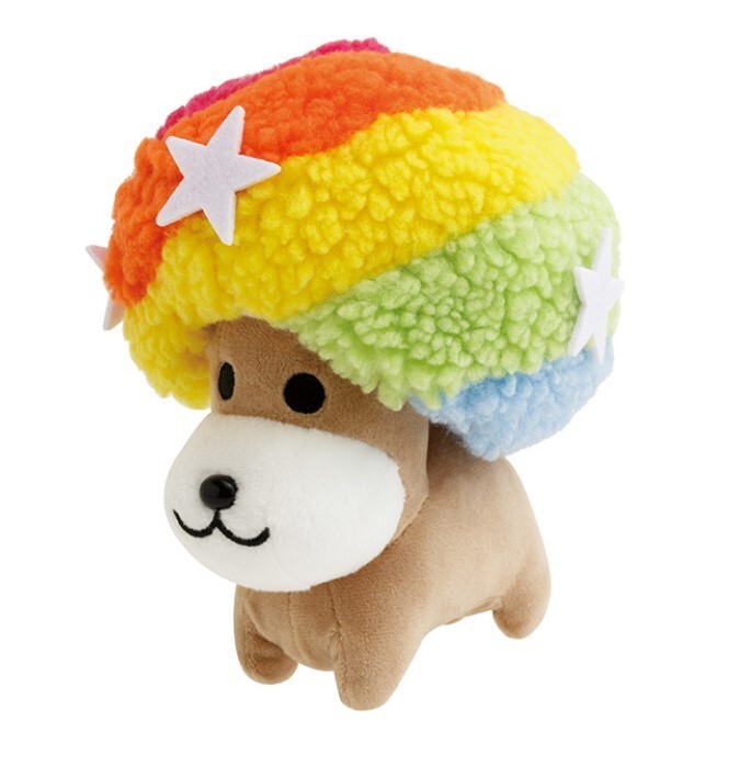 アフロ犬 4点セット AFRO KEN レア 希少 Afro Ken San-X Ano Koro no Tomodachi Plush Afro Ken MO84901