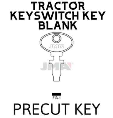 TRACTOR Precut  Keyswitch Key FIAT-Bosch-Lucas 