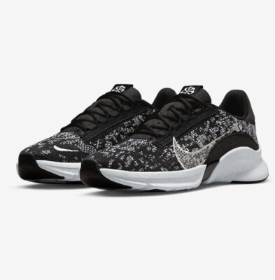 Women Nike SuperRep Go 3 Flyknit Next Nature Workout Shoes Black DH3393-010