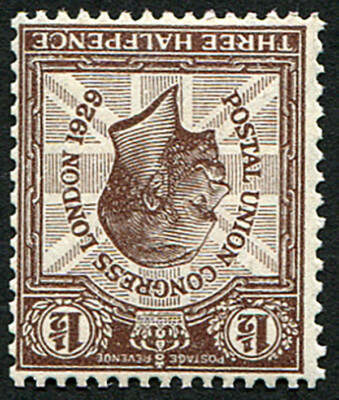 PUC 1½d SG 436wi 'WMK.INV' U/M, fine perfs.