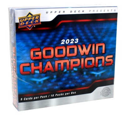 2023 UPPER DECK GOODWIN CHAMPIONS HOBBY BOX BLOWOUT CARDS