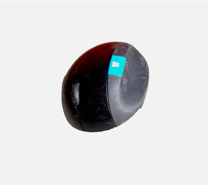 Microsoft Sculpt 1560 Black Ergonomic Optical Mouse, Wireless with USB Receiver