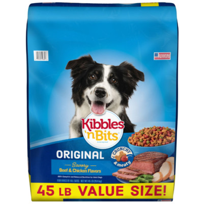 Original Savory Beef & Chicken Flavors Dry Dog Food, 45 lb. Bag