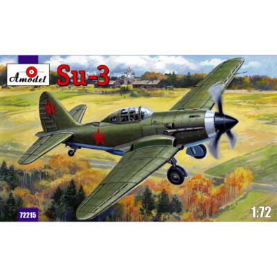 AMODEL 72215 Sukhoi Su-3 Soviet fighter Scale Aircraft 1/72 - Plastic model kit