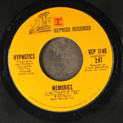 HYPNOTICS: beware of the stranger / memories REPRISE 7'' Single 45 RPM