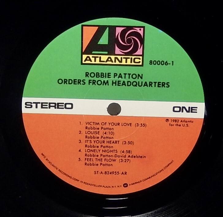 ROBBIE PATTON Orders From Headquarters | eBay