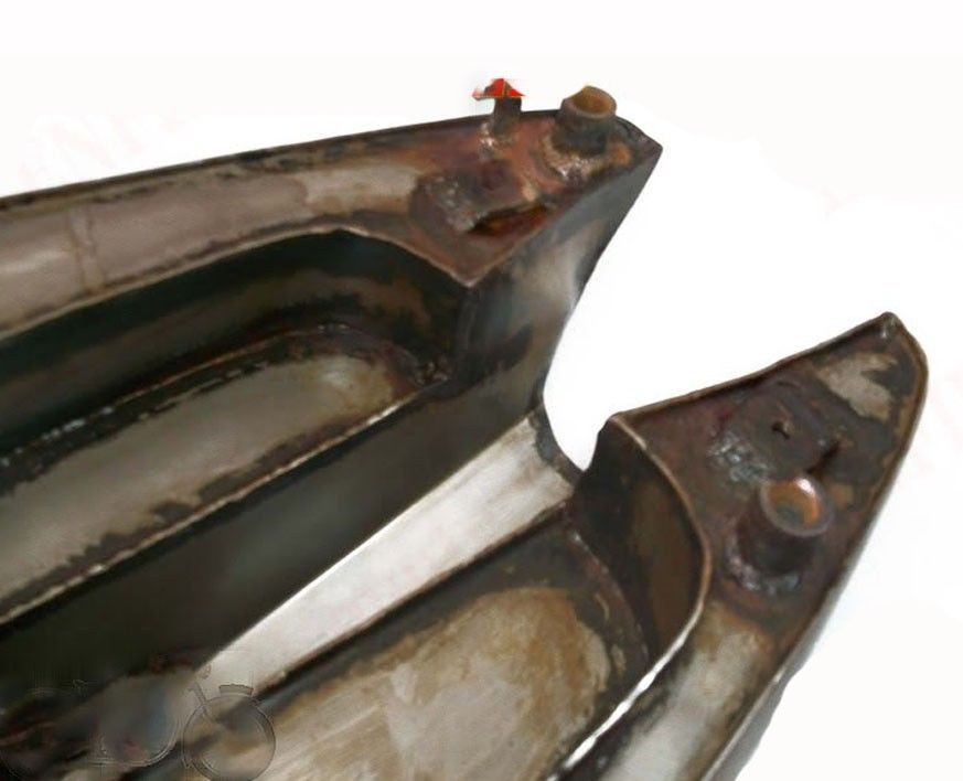 For Norton Petrol Gas Fuel Tank Raw Steel 1950 Es2 Models 